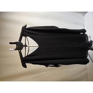 Worthington Women's Black Cold Shoulder Tank Top, Size 2X